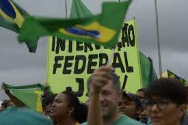 Bolsonaristas Fazem Manifesta O Em Brasilia Neste Feriado De